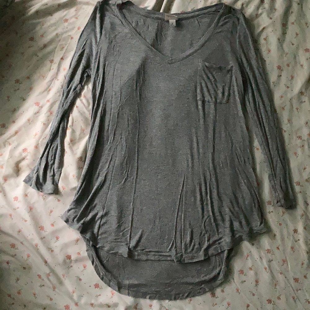 Long sleeve lounge tee